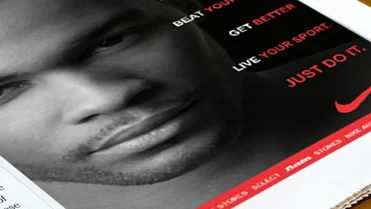 Apppl Combine - Nike Newspaper Ad